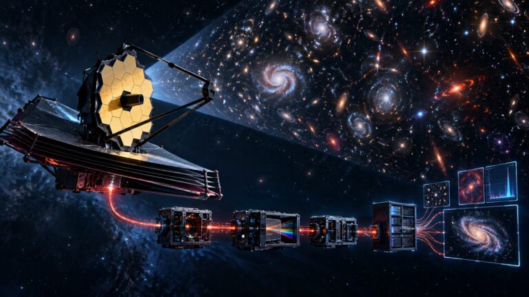 Telescopio Webb e strumenti scientifici