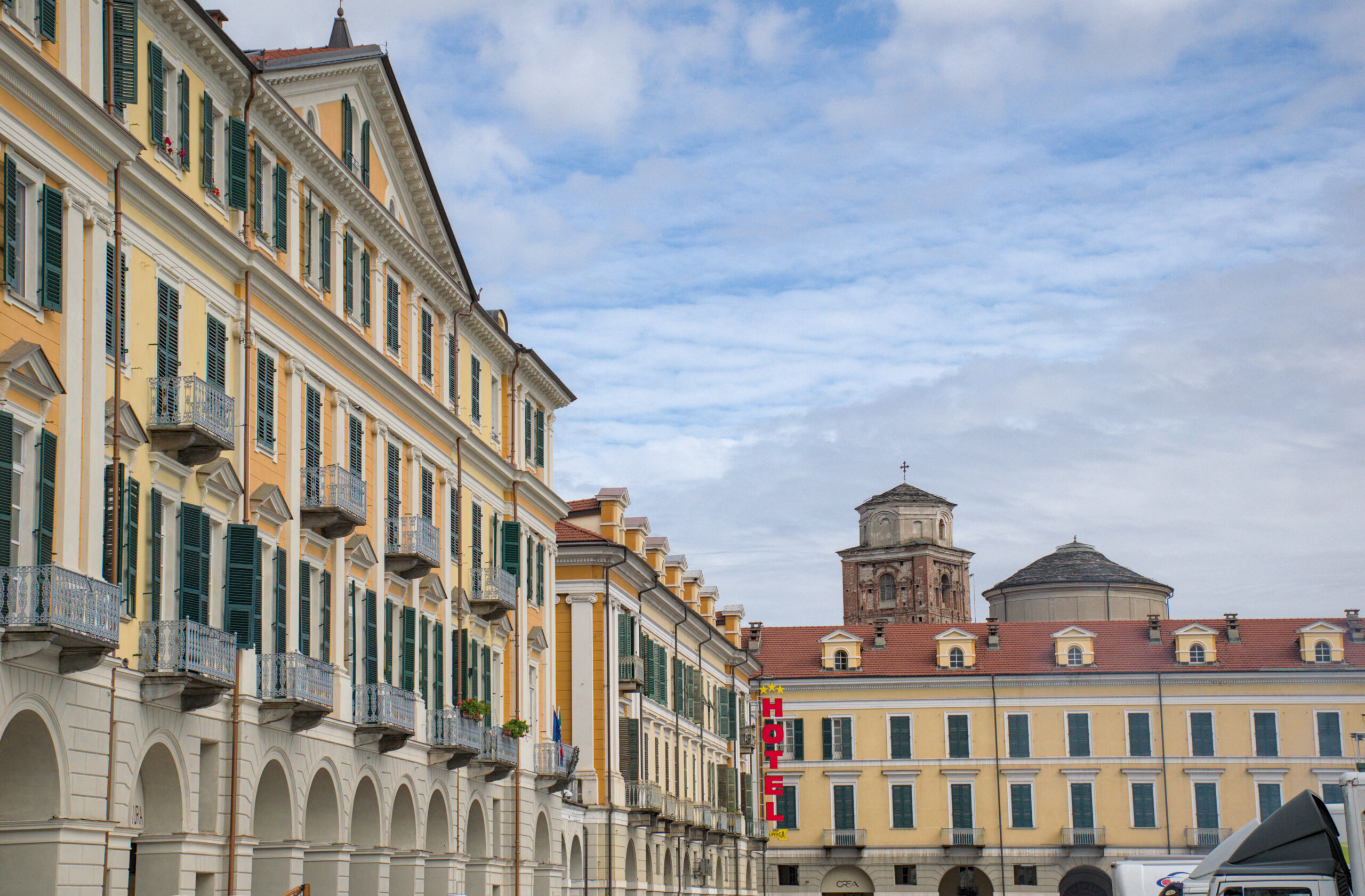 Piazza Galimberti a Cuneo
