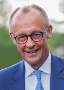 Friedrich Merz a un evento della CDU